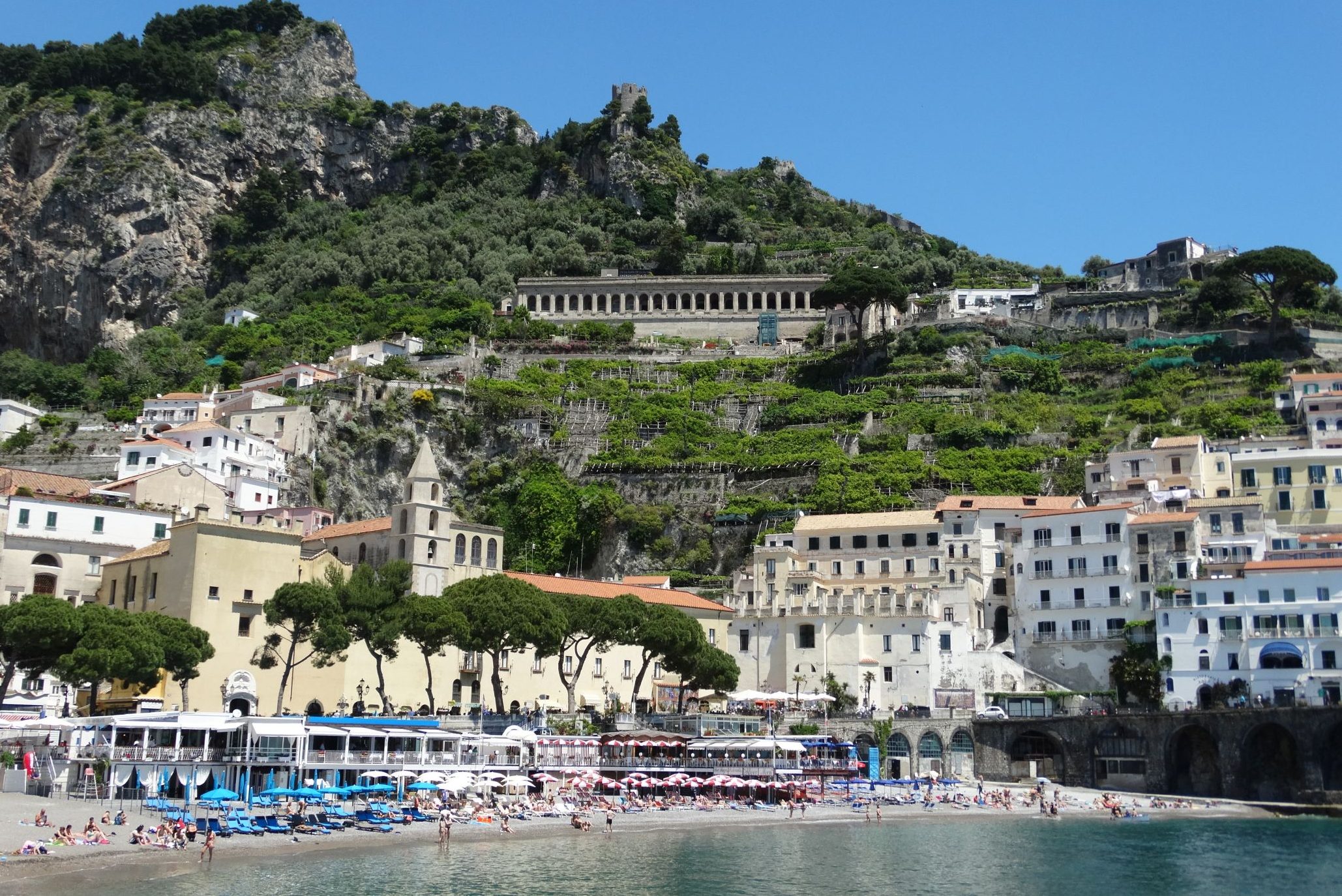 Amalfi dorp Italië