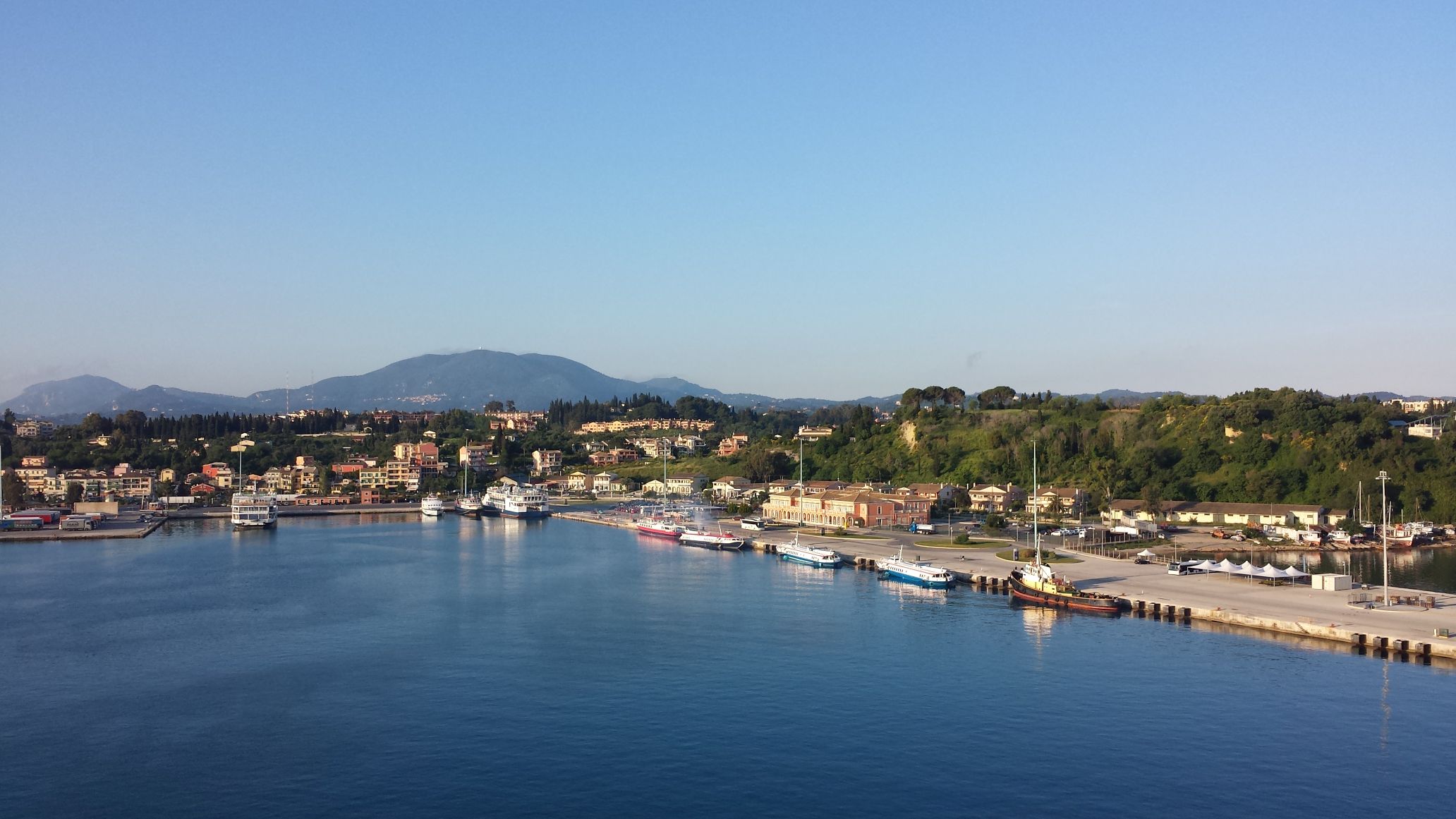 cruise haven Corfu