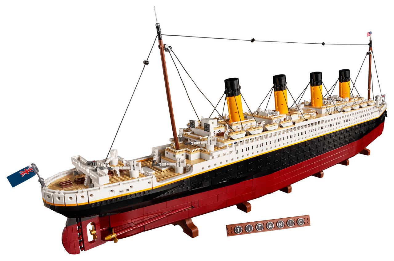 Normaal gesproken het is mooi als resultaat LEGO onthult LEGO Titanic schip - Cruisereiziger